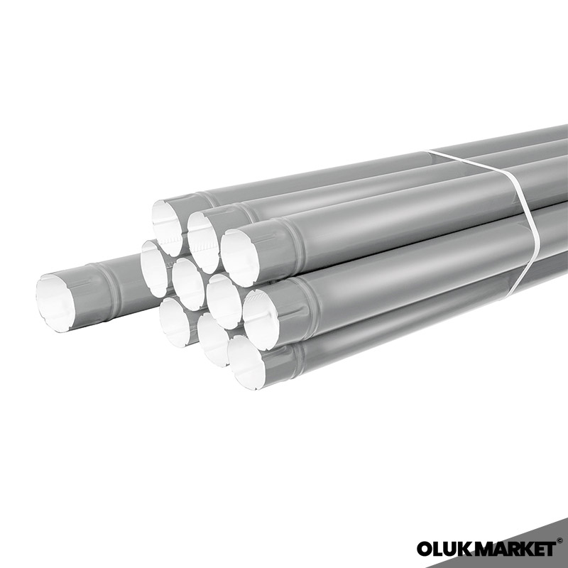 İniş Boru Galvanizli Oval