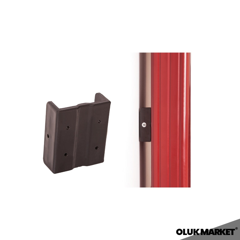 İniş Boru Gizli Kelepçe Kare