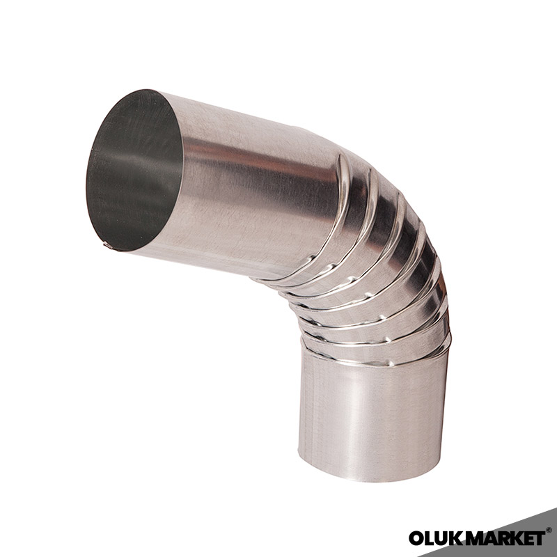 İniş Dirsek Galvanizli Oval