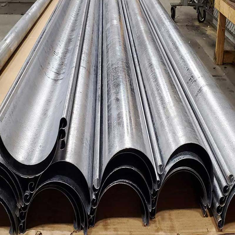 Ekli Oval Galvaniz Oluk