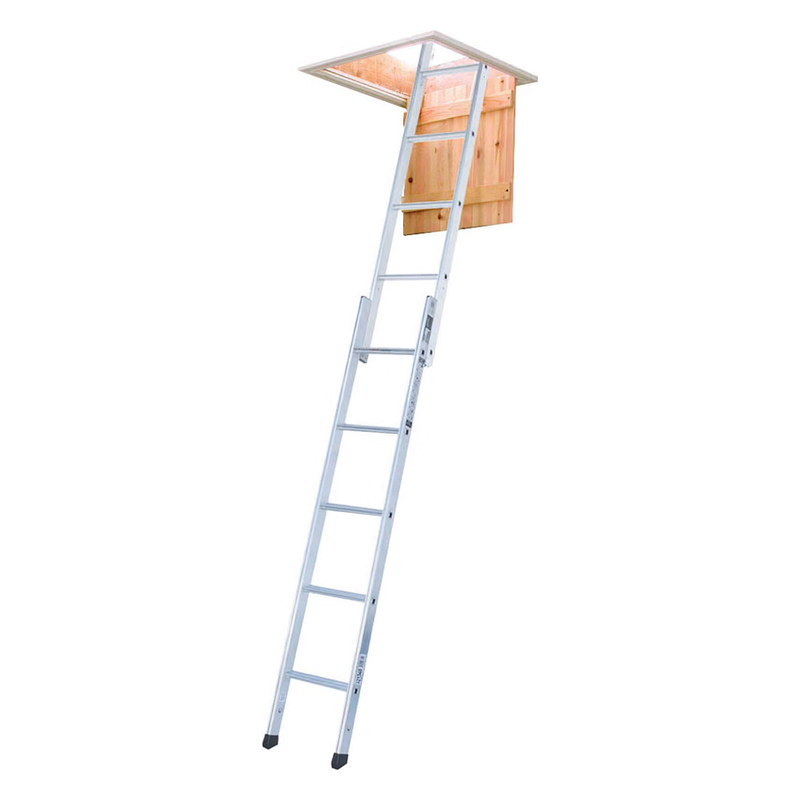 Meister-Holz SLA Alüminyum Çatı Merdiveni - (H: 2.8 Metre)