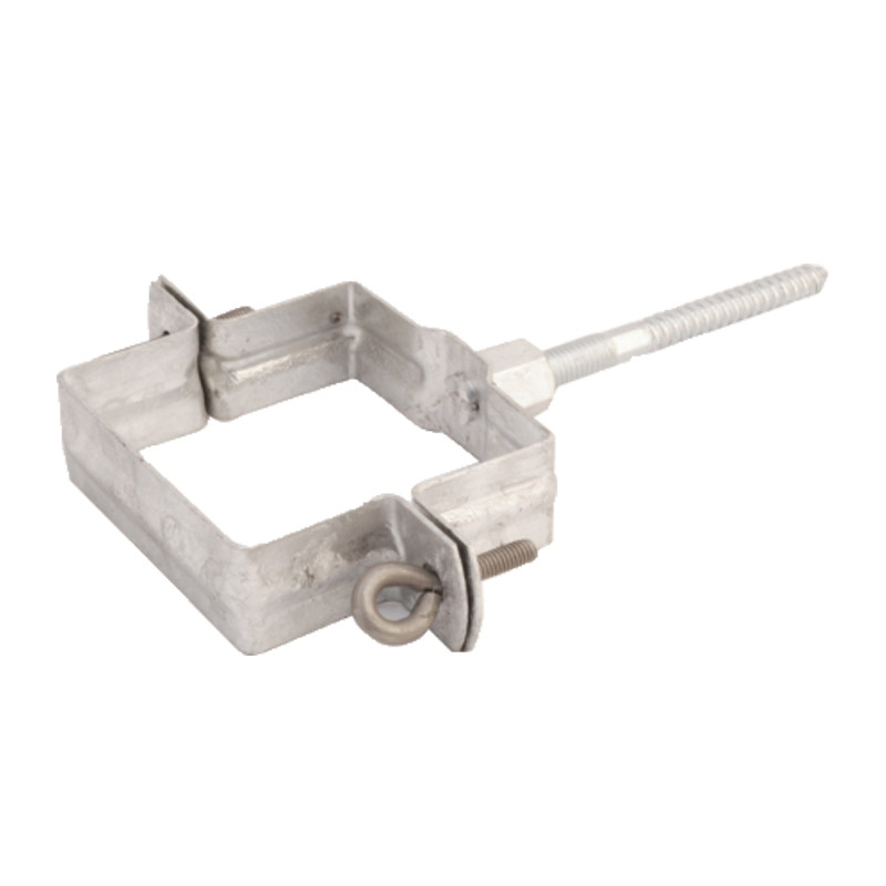 Çinko İniş Boru Kelepçesi Kare