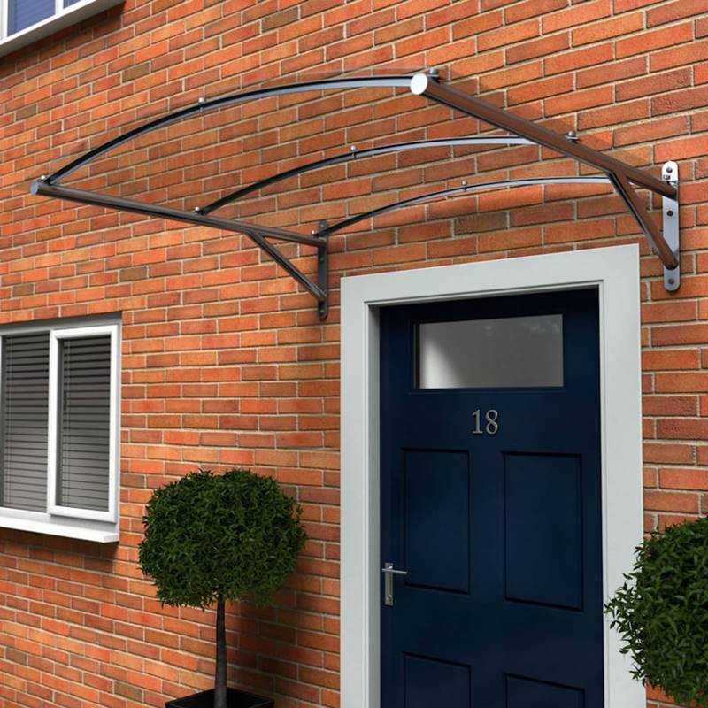 Oval Solid Sundurma - Paslanmaz Taşıyıcılı Destekli Solid Sundurma