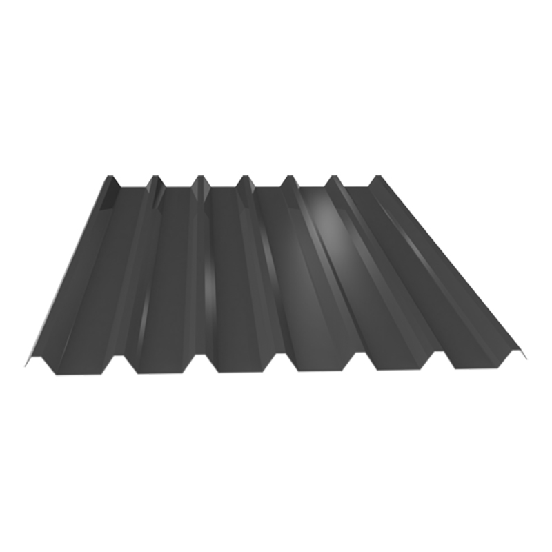 Trapez Galvaniz Sac Levha - Antrasit RAL 7016 - 38-151-7 Formlu (0.50 - 0.80 mm)